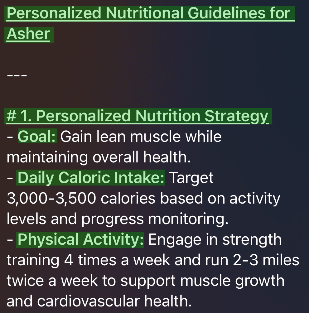 Intelligent Nutrition Roadmap - Slide 1